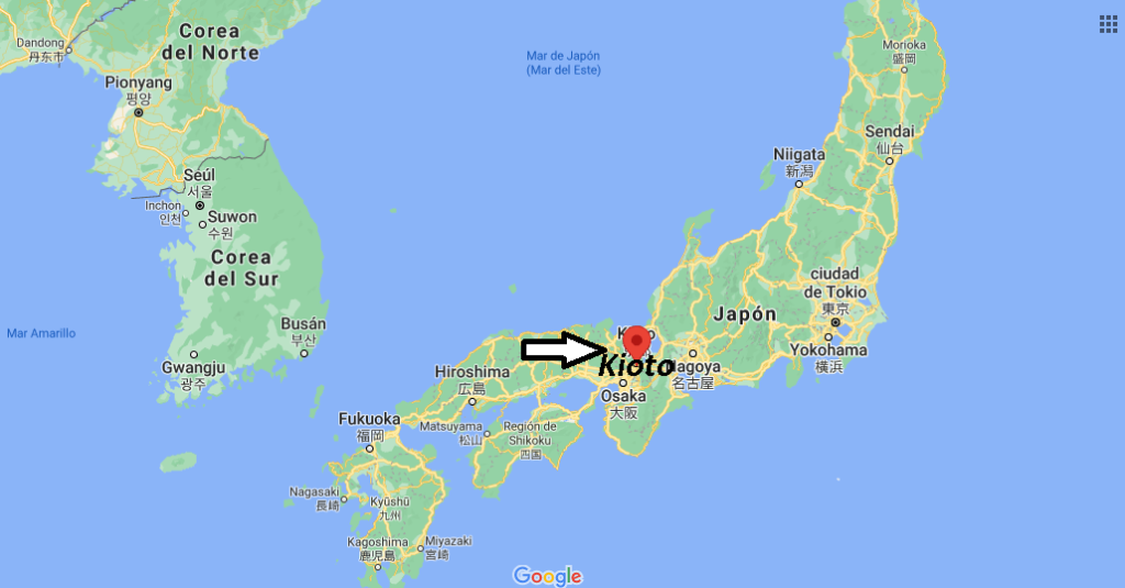 ¿Dónde queda Kioto