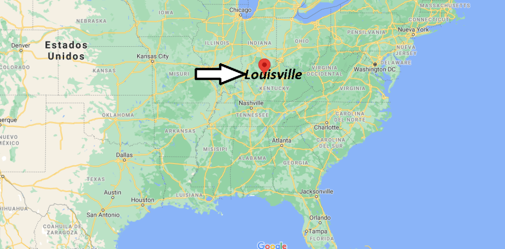 ¿Dónde queda Louisville