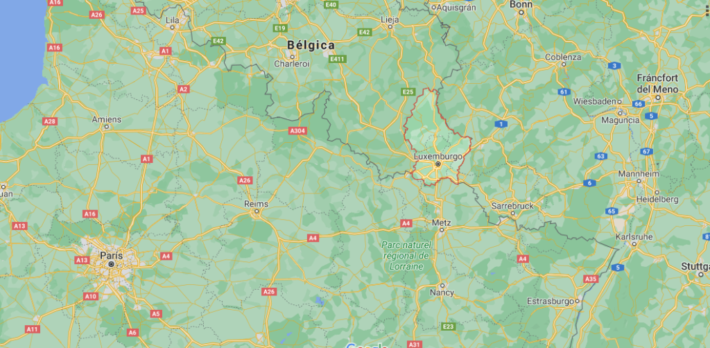 ¿Dónde queda Luxemburgo