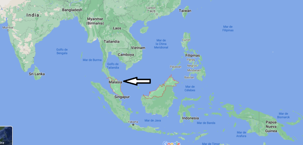 ¿Dónde queda Malasia