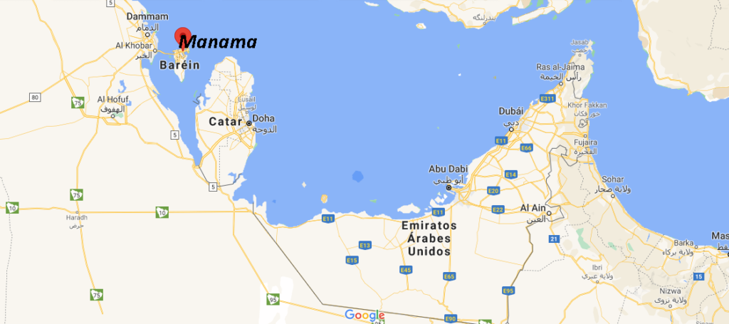 ¿Dónde queda Manama