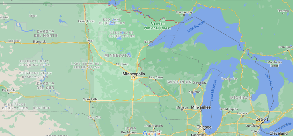 ¿Dónde queda Minnesota en qué país