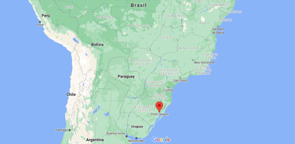 ¿Dónde queda Porto Alegre