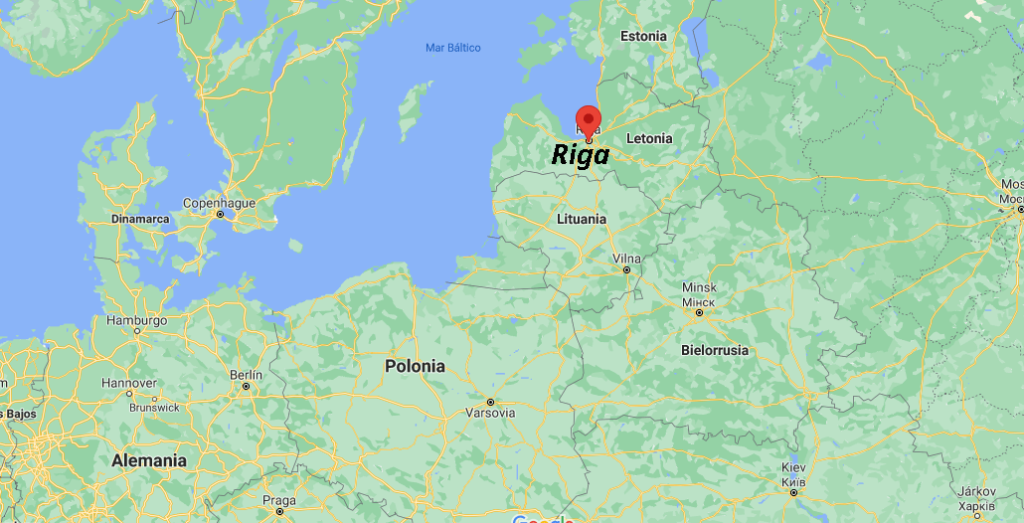 ¿Dónde queda Riga