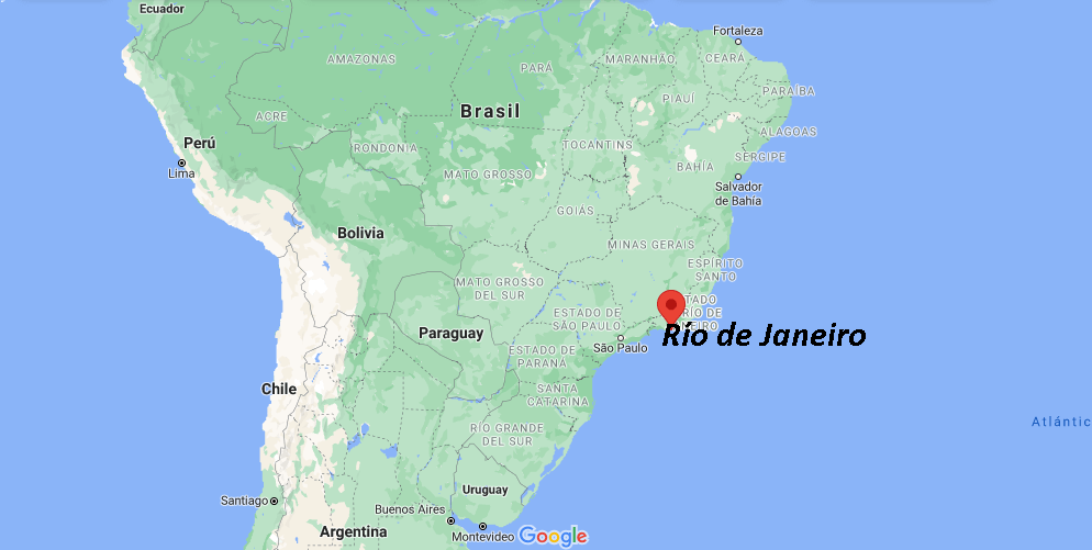 ¿Dónde queda Río de Janeiro