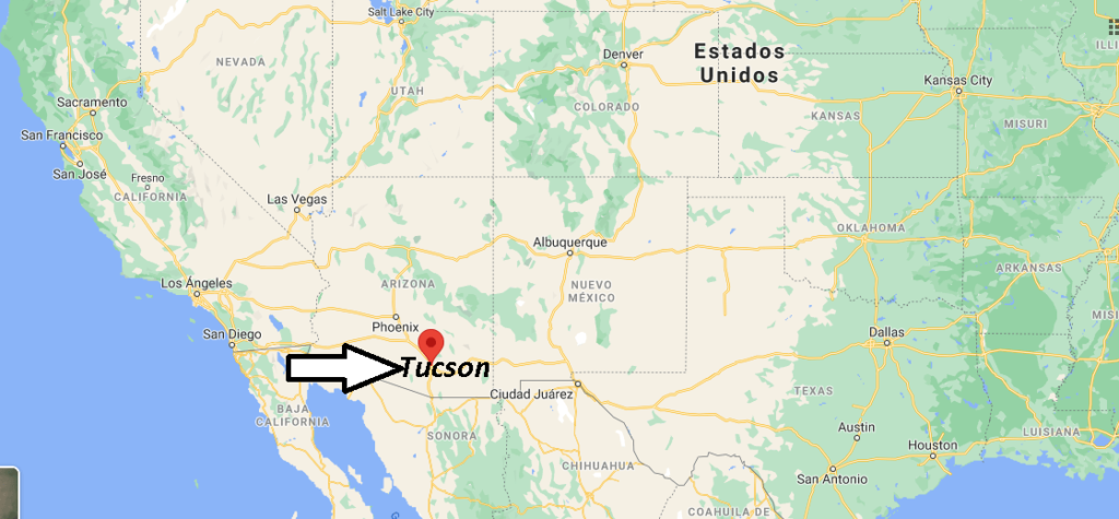 ¿Dónde queda Tucson