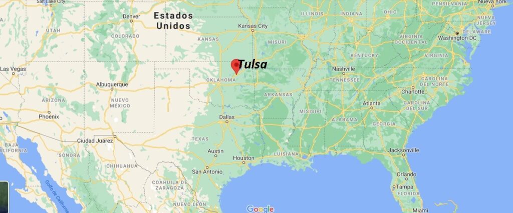 ¿Dónde queda Tulsa