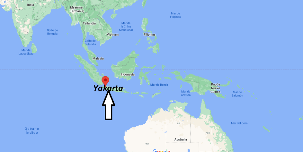 ¿Dónde queda Yakarta