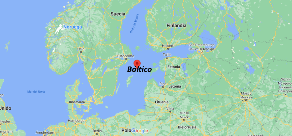 ¿Dónde queda del mar Báltico
