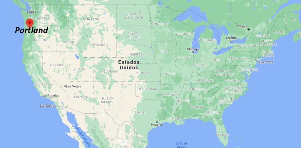¿Dónde queda el estado de Oregón en Estados Unidos