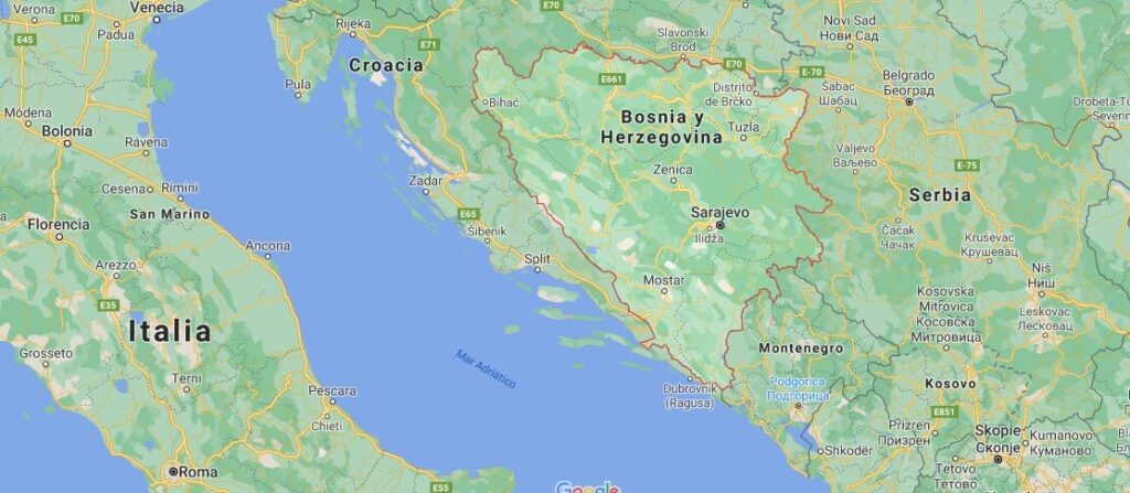 ¿Dónde se encuentra Bosnia y Herzegovina
