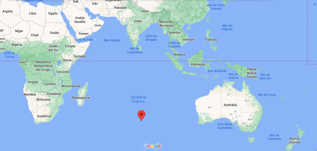 ¿Dónde se encuentra el Océano Indico
