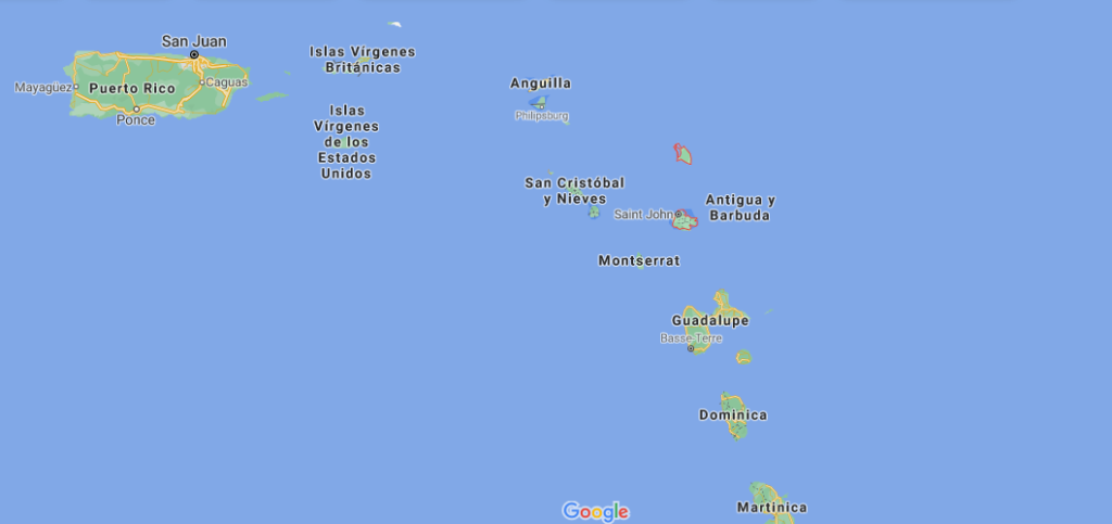 ¿Dónde se encuentra la Antigua y Barbuda