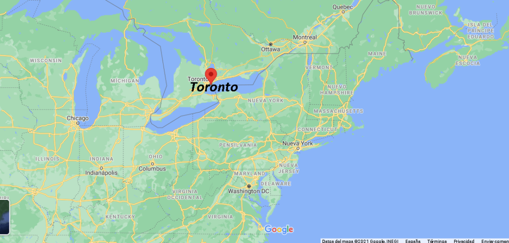 ¿Dónde se encuentra la ciudad de Toronto