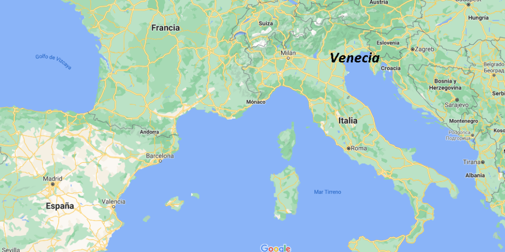 ¿Dónde se encuentra la ciudad de Venecia