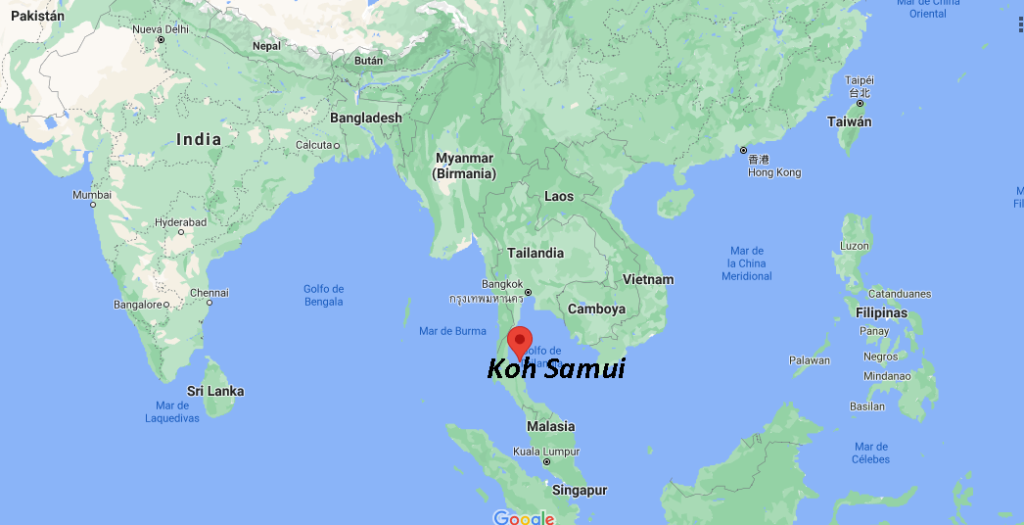 ¿Dónde se encuentra la isla de Koh Samui