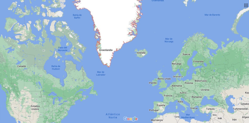 ¿Dónde se encuentra ubicada Groenlandia