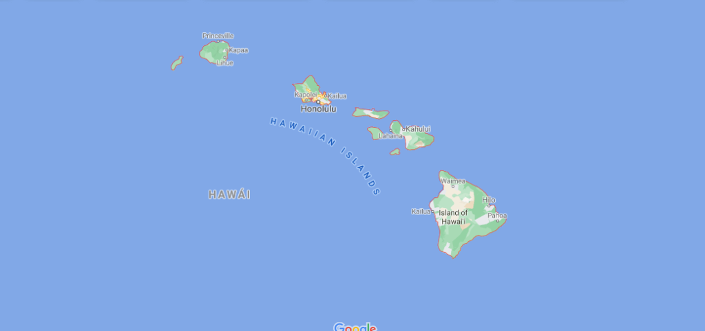 ¿Dónde se encuentra ubicada Hawaii