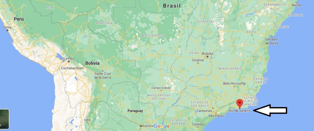 ¿Dónde se encuentra ubicada la ciudad de Río de Janeiro