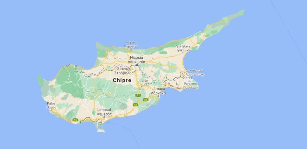 ¿Dónde se encuentra ubicado Chipre