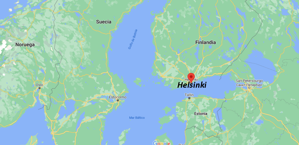 ¿Dónde se sitúa Helsinki