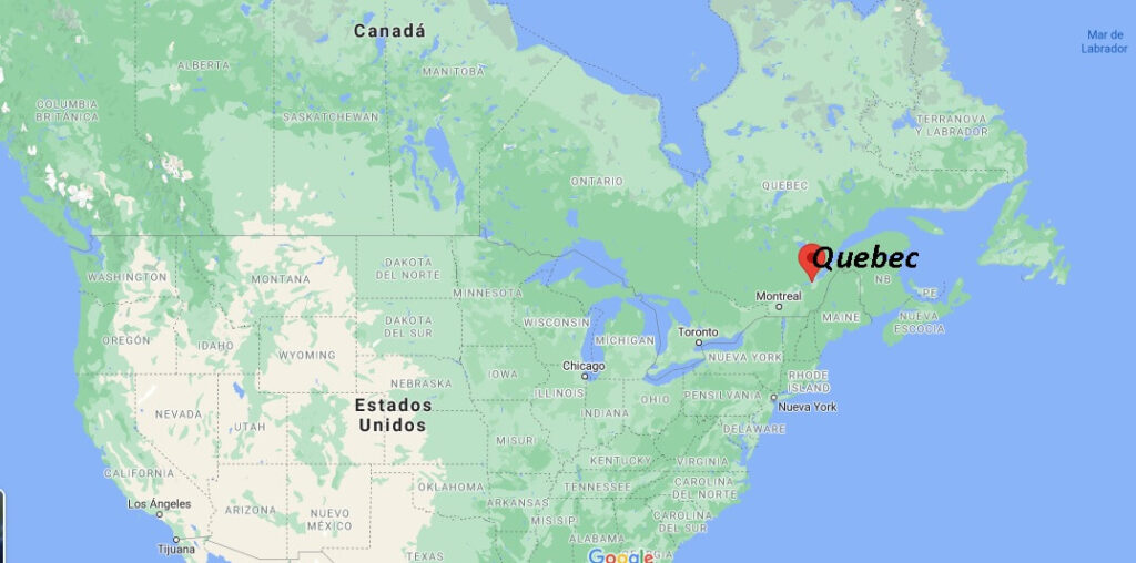 ¿Dónde se sitúa Quebec