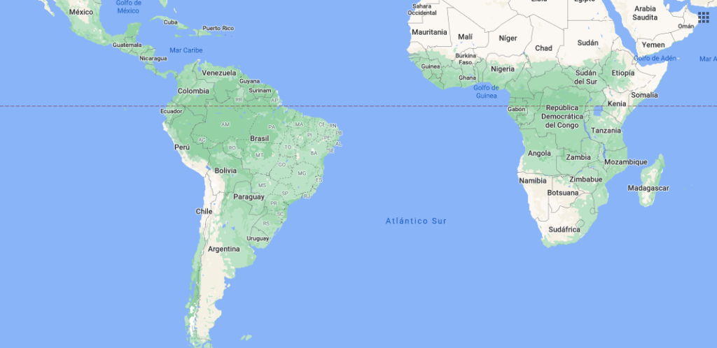 ¿Dónde se ubica Argentina en un mapa