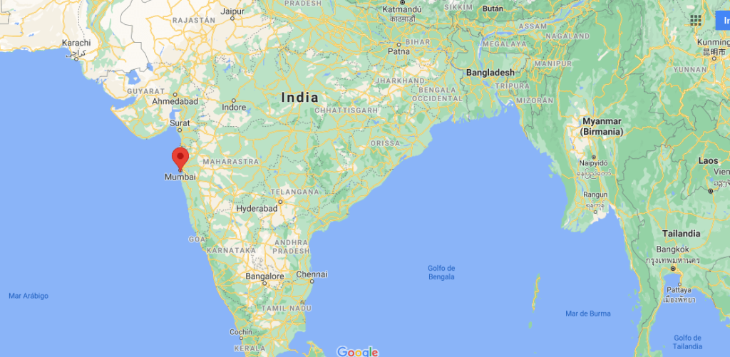¿Dónde se ubica Bombay
