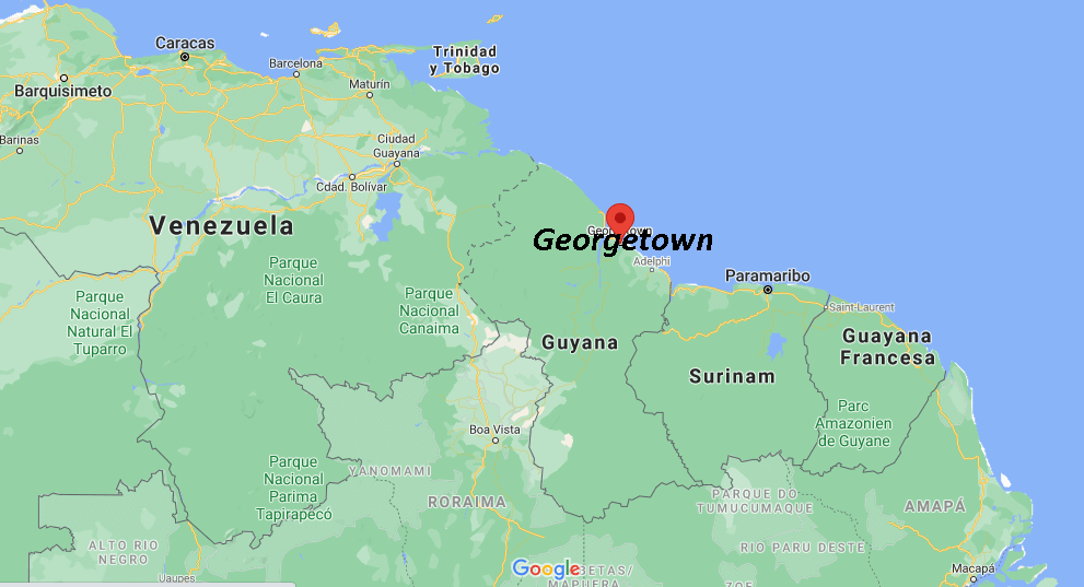 ¿Dónde se ubica Georgetown