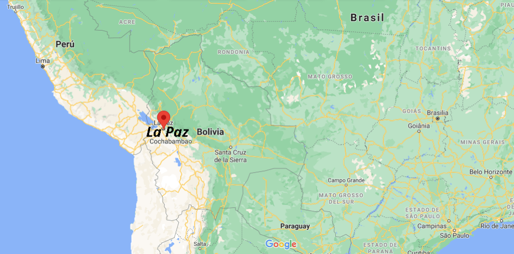 ¿Dónde se ubica la ciudad de La Paz