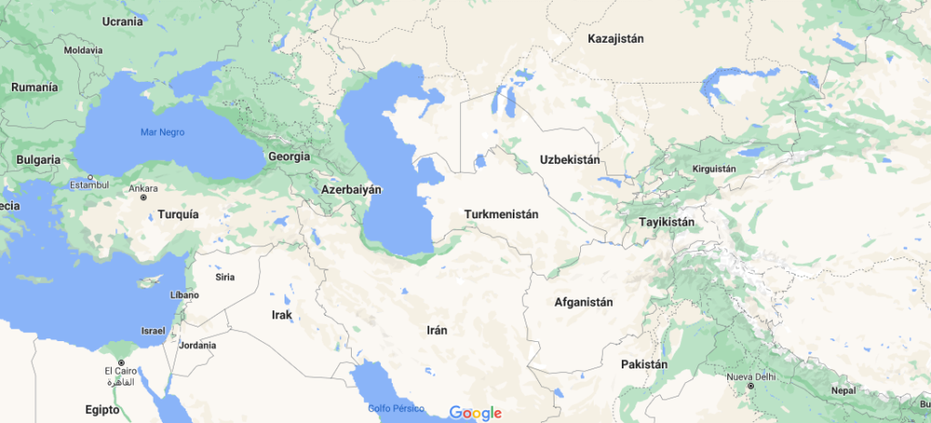 ¿Qué países son Asia Central