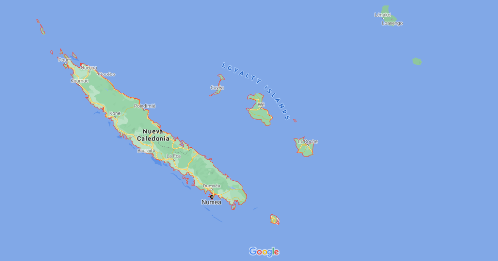 ¿Cómo se llama la capital de Nueva Caledonia