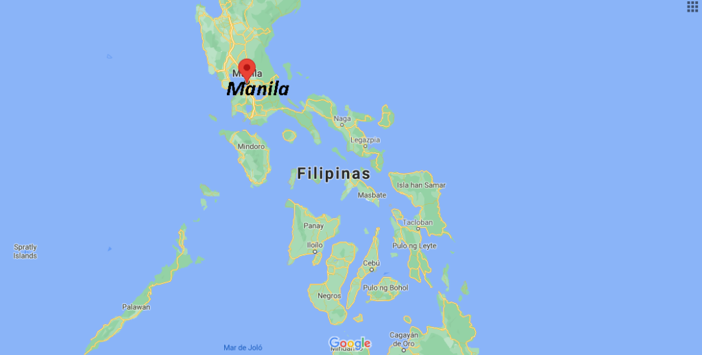 ¿Cuál es el país de Manila y su continente