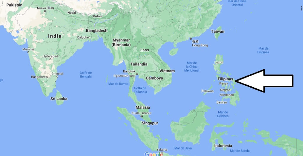 ¿Dónde está Filipinas