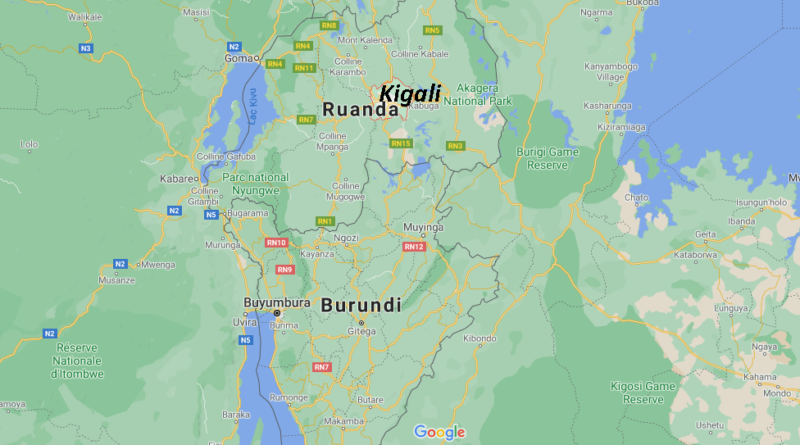 ¿Dónde está Kigali