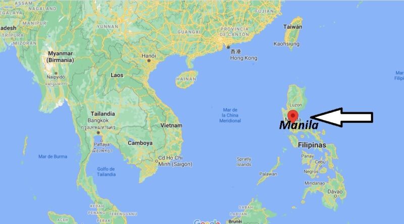 ¿Dónde está Manila