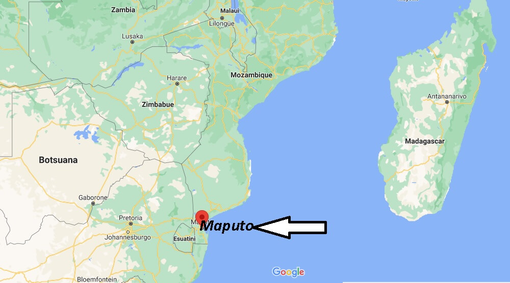 ¿Dónde está Maputo