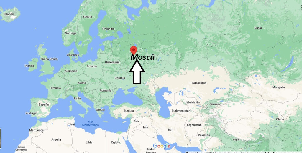 ¿Dónde está Moscú