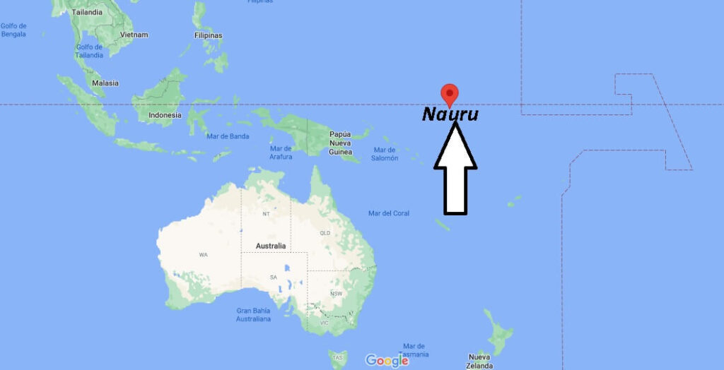 ¿Dónde está Nauru