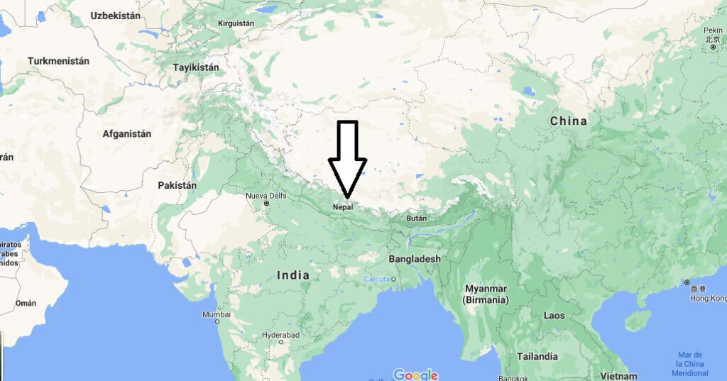 ¿Dónde está Nepal