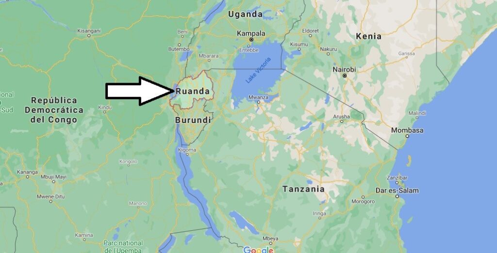 ¿Dónde está Ruanda