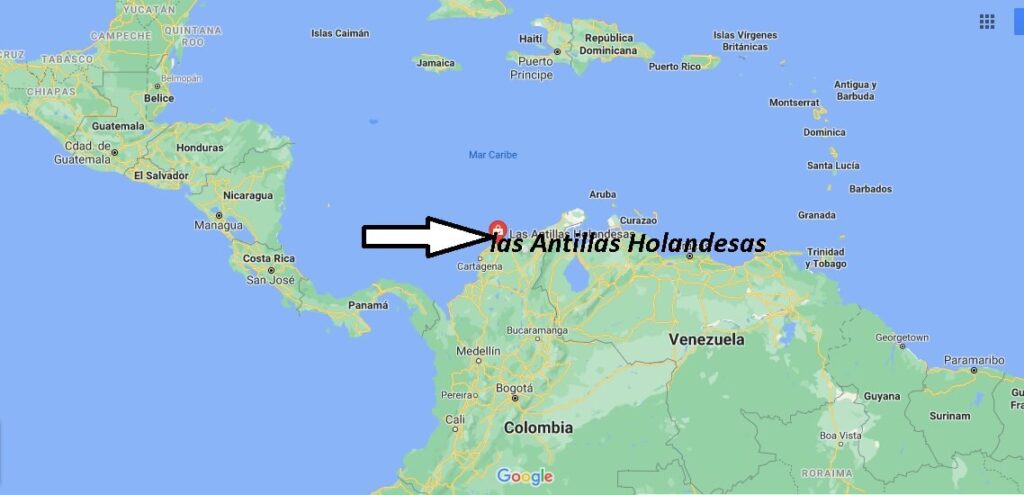 ¿Dónde está las Antillas Holandesas