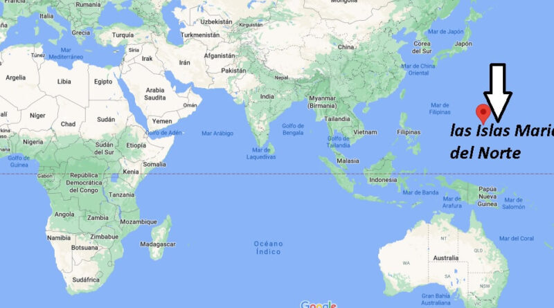 ¿Dónde está las Islas Marianas del Norte