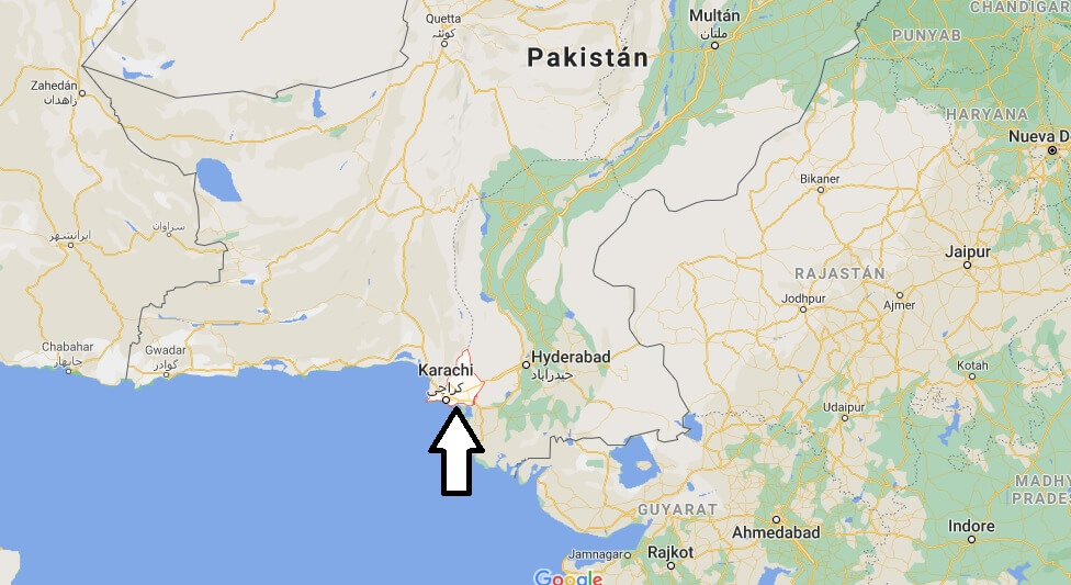 ¿Dónde está ubicada Karachi