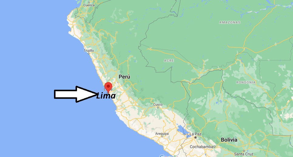 ¿Dónde está ubicada Lima