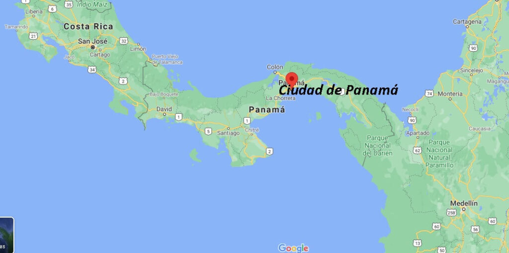 ¿Dónde está ubicada la ciudad de Panamá