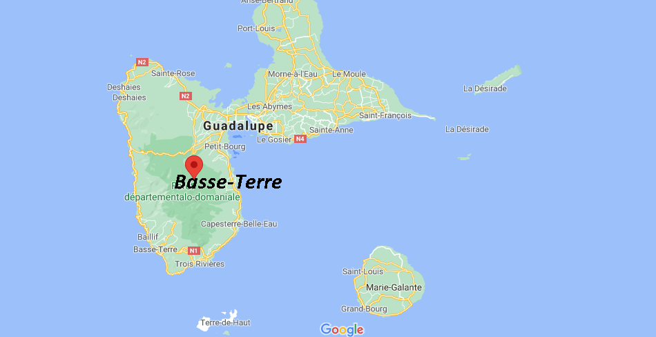 ¿Dónde queda Basse-Terre