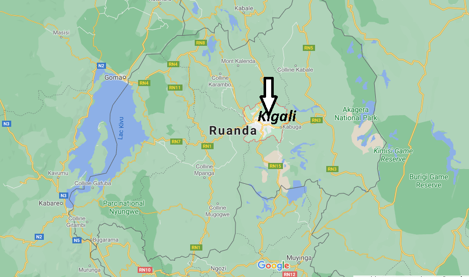 ¿Dónde queda Kigali