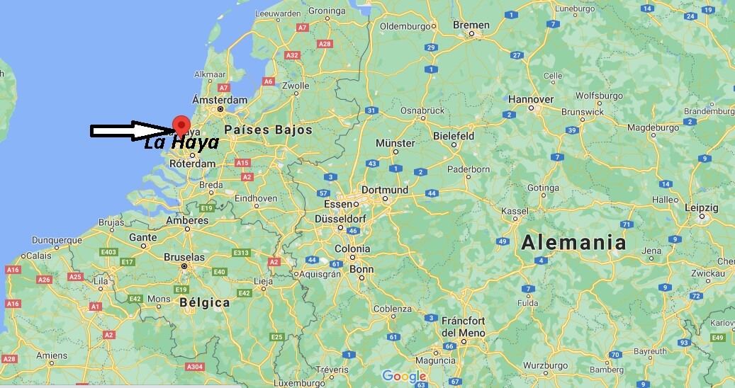 ¿Dónde está La Haya - ¿Dónde está la ciudad?