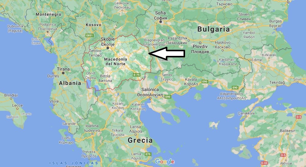¿Dónde queda Macedonia del Norte